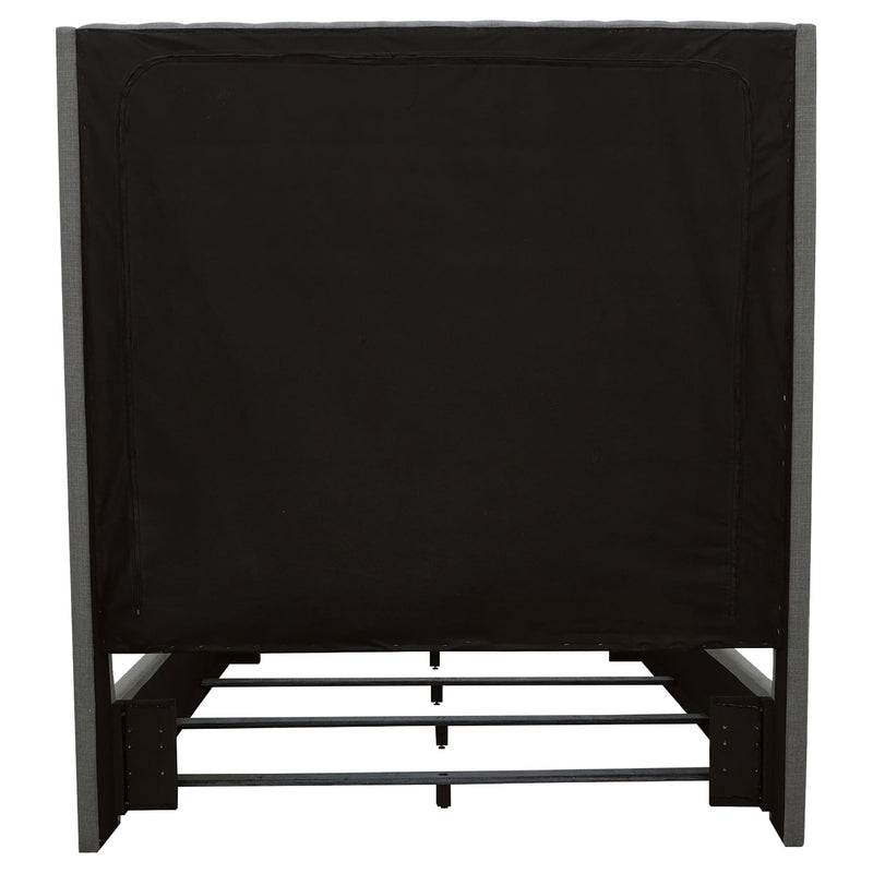 Coaster Furniture Camille 300621Q Upholstered Queen Panel Bed - Grey IMAGE 4