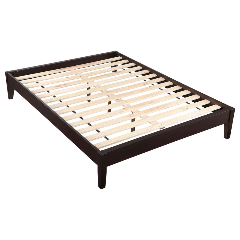Coaster Furniture Hounslow 300555KE Eastern King Universal Platform Bed - Cappuccino IMAGE 3