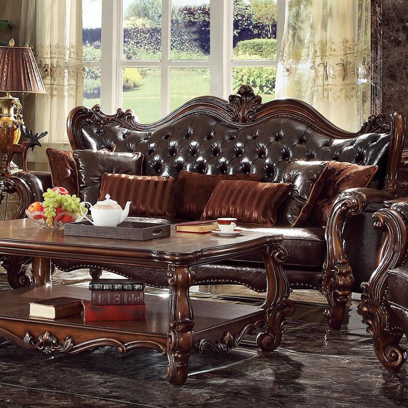 Calgary Furniture Emporium Versailles Stationary Polyurethane Sofa 52120 IMAGE 1