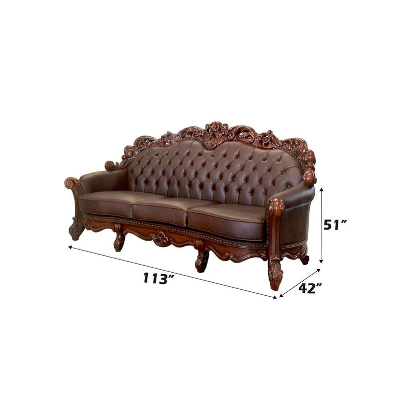 Calgary Furniture Emporium Vendome Stationary Polyurethane Sofa 52000 IMAGE 7