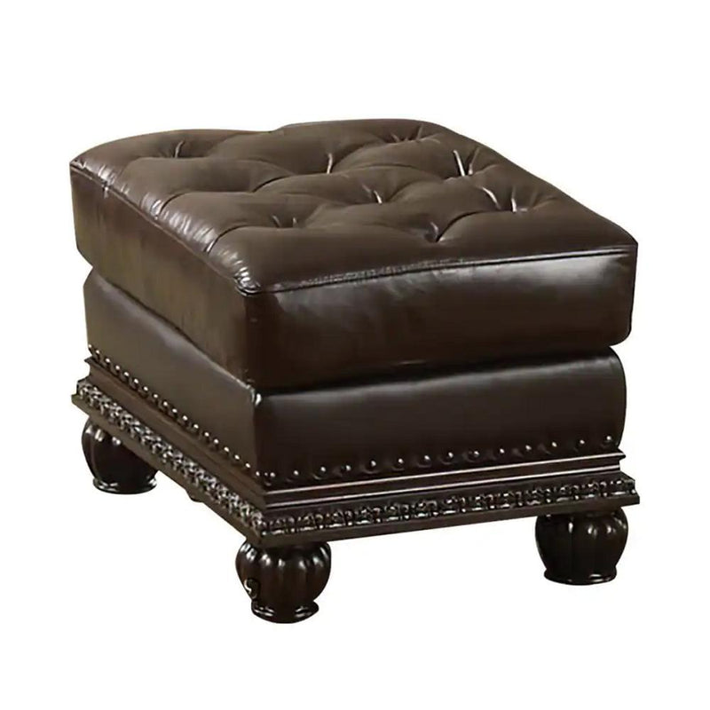 Calgary Furniture Emporium Anondale Leather Ottoman 15034 IMAGE 3