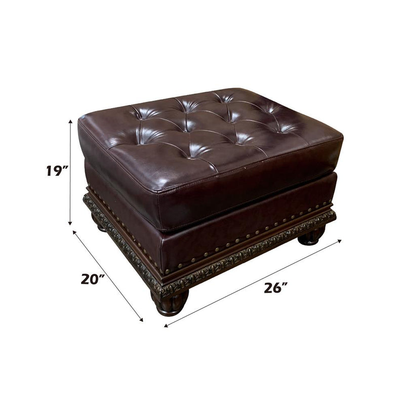 Calgary Furniture Emporium Anondale Leather Ottoman 15034 IMAGE 6