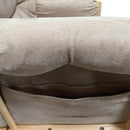 Calgary Furniture Emporium Rehan Glider Fabric Chair with Ottoman 59332 IMAGE 5