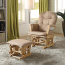 Calgary Furniture Emporium Rehan Glider Fabric Chair with Ottoman 59332 IMAGE 6