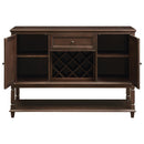 Coaster Furniture Parkins 107415 2-door Sideboard Buffet Cabinet - Rustic Espresso IMAGE 2
