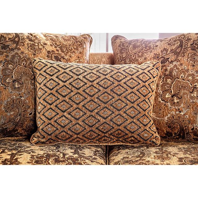 Furniture of America Nicanor Stationary Fabric Loveseat SM6407-LV IMAGE 4