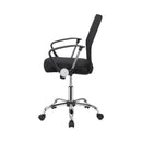 Coaster Furniture Gerta 801319 Upholstered Adjustable Mesh Office Desk Chair - Black IMAGE 6