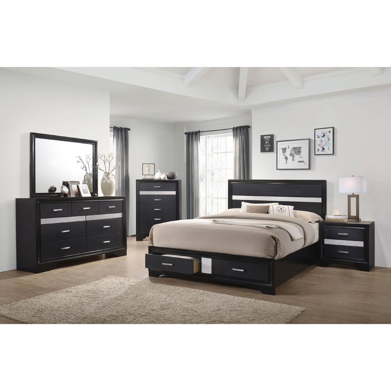 Coaster Furniture Miranda 206363 7-Drawer Dresser - Black IMAGE 10