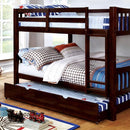 Furniture of America Cameron CM-BK929F-EX Full/Full Bunk Bed, Dark Walnut IMAGE 2