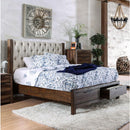  Furniture of America Hutchinson CM7577DR-CK California King Bed IMAGE 1