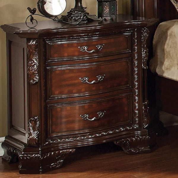 Furniture of America Monte Vista 3-Drawer Nightstand CM7267N IMAGE 1