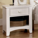 Furniture of America Omnus 1-Drawer Kids Nightstand CM7905WH-N IMAGE 2