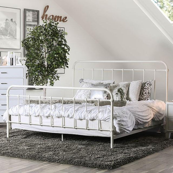 Furniture of America Iria CM7701WH-EK King Bed IMAGE 1