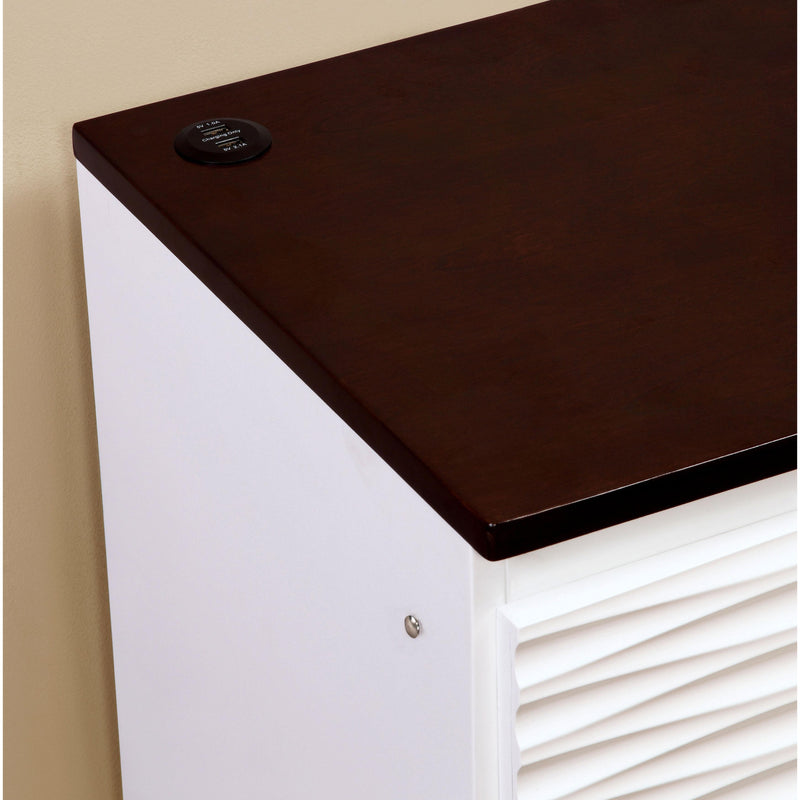 Furniture of America Meredith CM7191N Night Stand w/ USB Outlet IMAGE 3