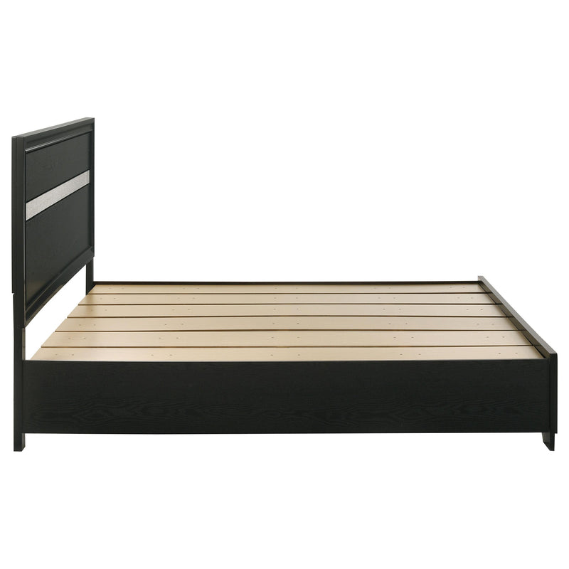 Coaster Furniture Miranda 206361KE 51-inch Wood Eastern King Storage Panel Bed - Black IMAGE 5