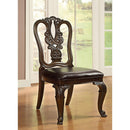 Furniture of America Bellagio CM3319W-SC-2PK Wooden Side Chair IMAGE 2