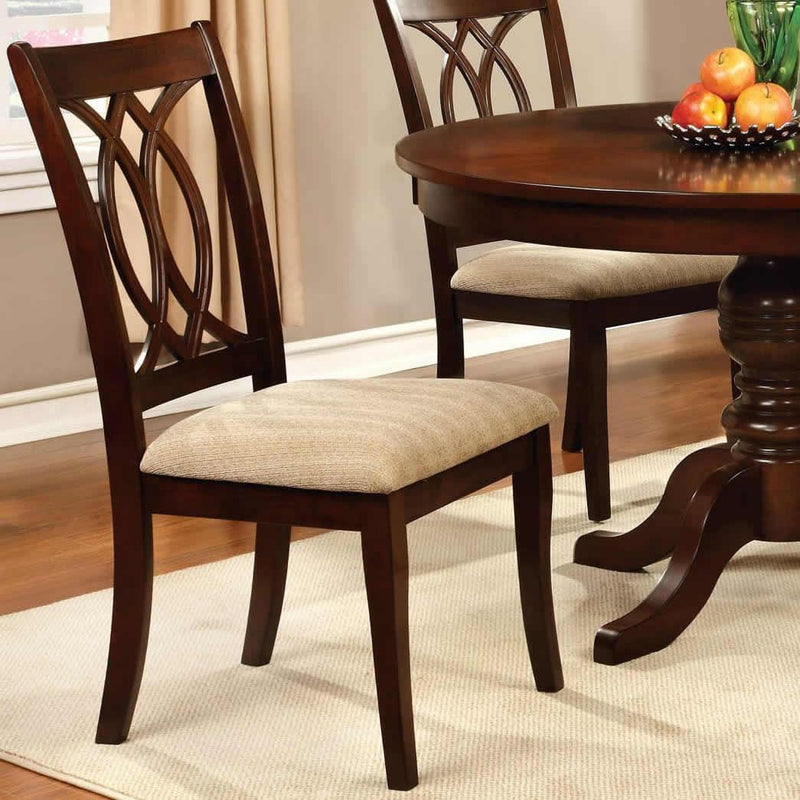 Furniture of America Carlisle CM3778SC-2PK Side Chair IMAGE 1