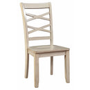  Calgary Furniture Emporium Giselle Dining Chair CM3528WH-SC-2PK IMAGE 1