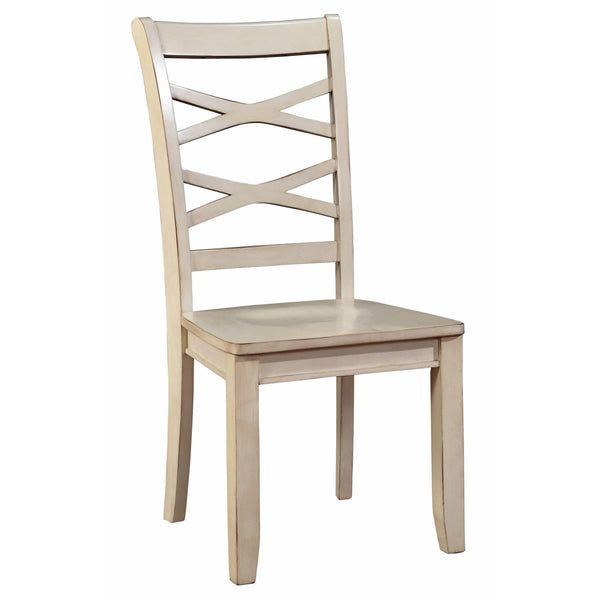  Calgary Furniture Emporium Giselle Dining Chair CM3528WH-SC-2PK IMAGE 1