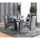Furniture of America Glenview CM8372GY-T Dining Table, Gray IMAGE 4