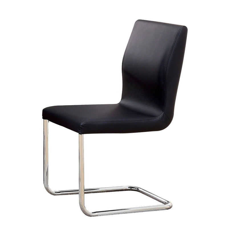 Furniture of America Lodia CM3825BK-SC-2PK Side Chair IMAGE 1