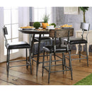 Furniture of America Mullane CM3370RPT Counter Height Table IMAGE 3