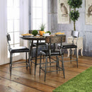 Furniture of America Mullane CM3370RPT Counter Height Table IMAGE 4