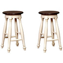 Furniture of America Sabrina CM3199WC-ST-2PK Counter Height Stool IMAGE 2