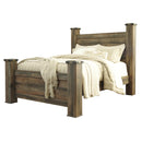  Signature Design by Ashley Trinell Queen Poster Bed B446-67/B446-64/B446-61/B446-98 IMAGE 1