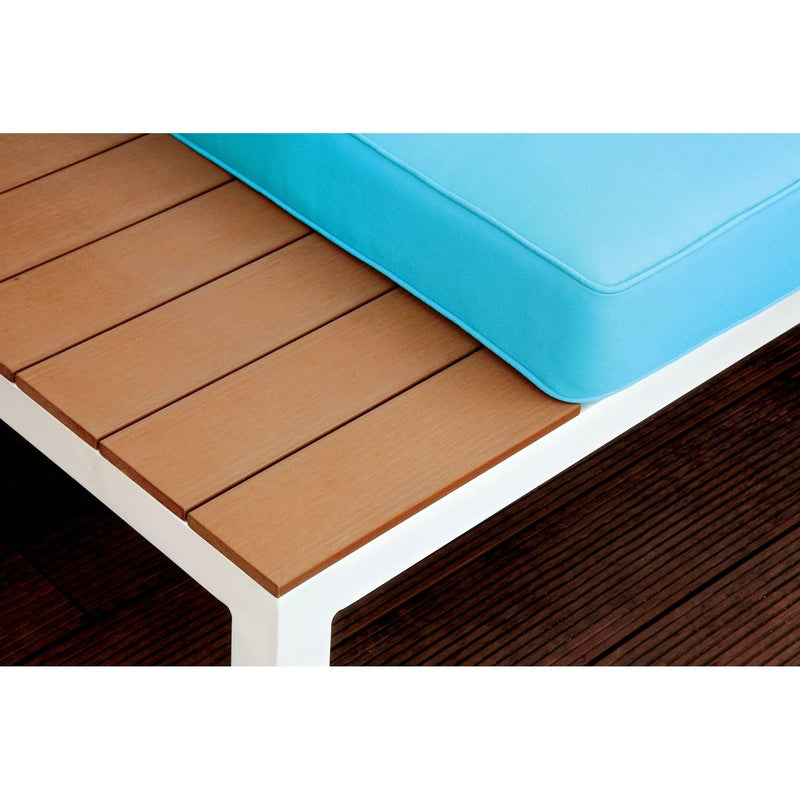 Furniture of America Winona CM-OS2580-PK Patio Sectional w/ Ottoman IMAGE 4