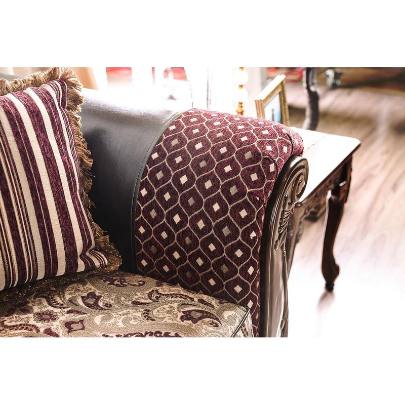 Furniture of America Quirino Stationary Fabric Sofa SM6415-SF IMAGE 5