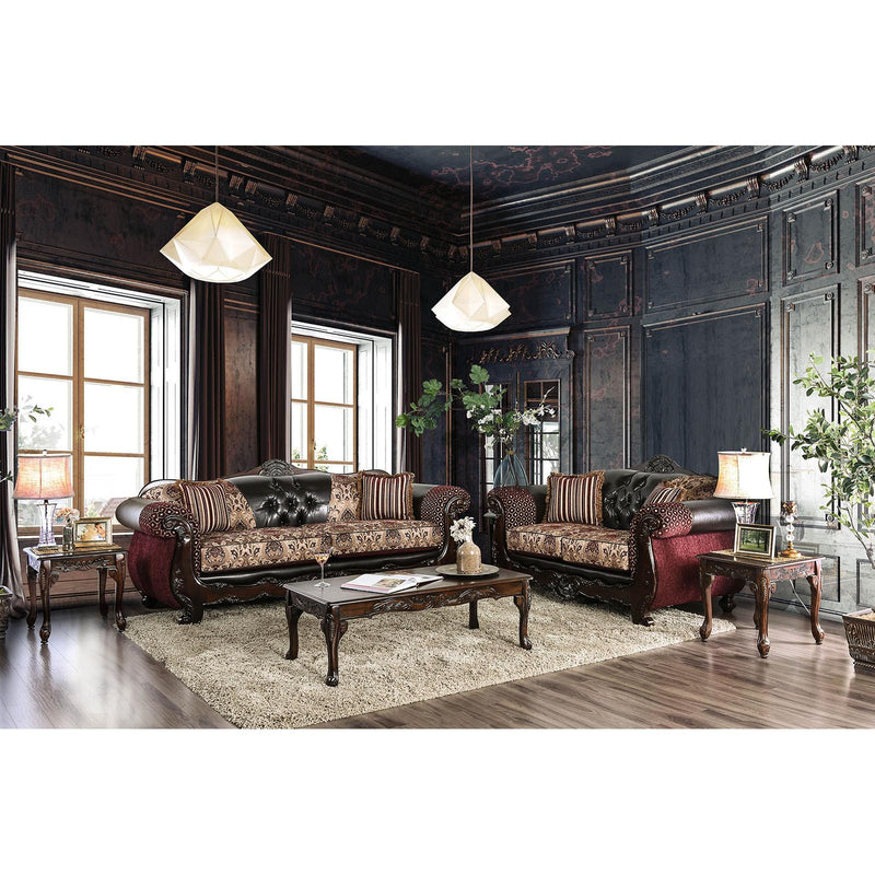 Furniture of America Quirino Stationary Fabric Sofa SM6415-SF IMAGE 9