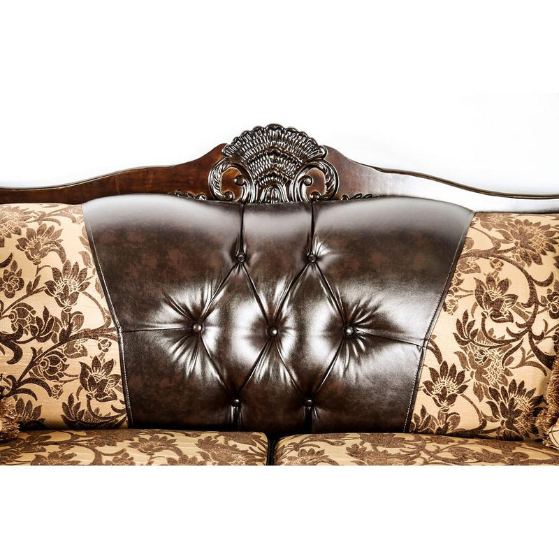 Furniture of America Quirino Stationary Fabric Sofa SM6417-SF IMAGE 3