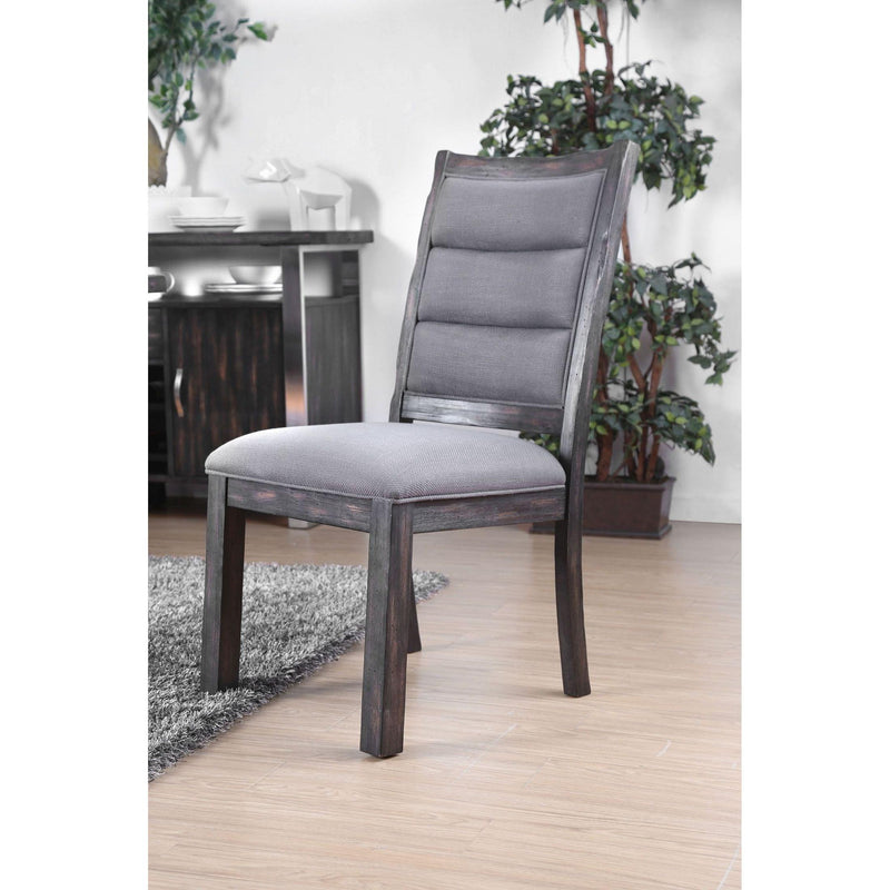 Furniture of America Mandy CM3451GY-SC-2PK Side Chair IMAGE 2