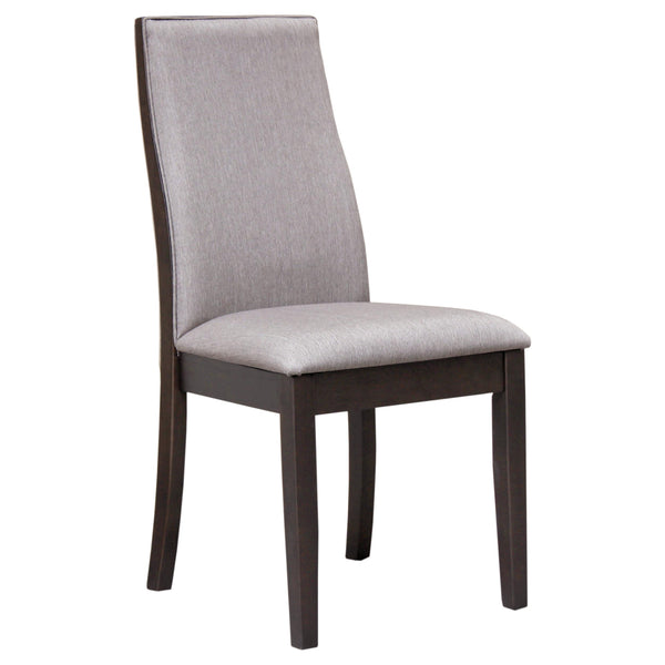 Coaster Furniture Spring Creek 106583 Upholstered Dining Chair - Taupe (Set of 2) IMAGE 1