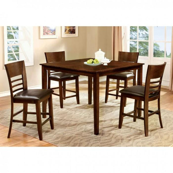 Furniture of America Hillsview CM3916PT-5PK Dining Table Set IMAGE 1