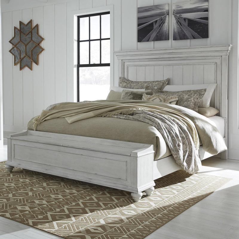  Benchcraft Kanwyn Queen Panel Bed with Storage B777-57/B777-54S/B777-96 IMAGE 4