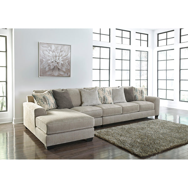  Benchcraft Ardsley Fabric 3 pc Sectional 3950416/3950446/3950467 IMAGE 1