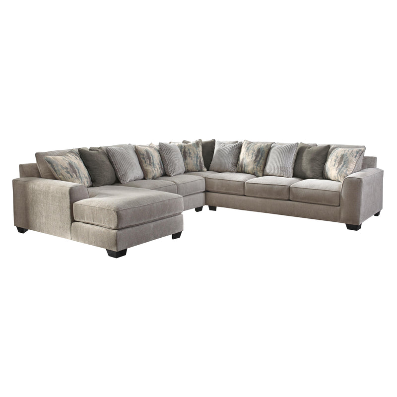  Benchcraft Ardsley Fabric 4 pc Sectional 3950416/3950434/3950477/3950467 IMAGE 1