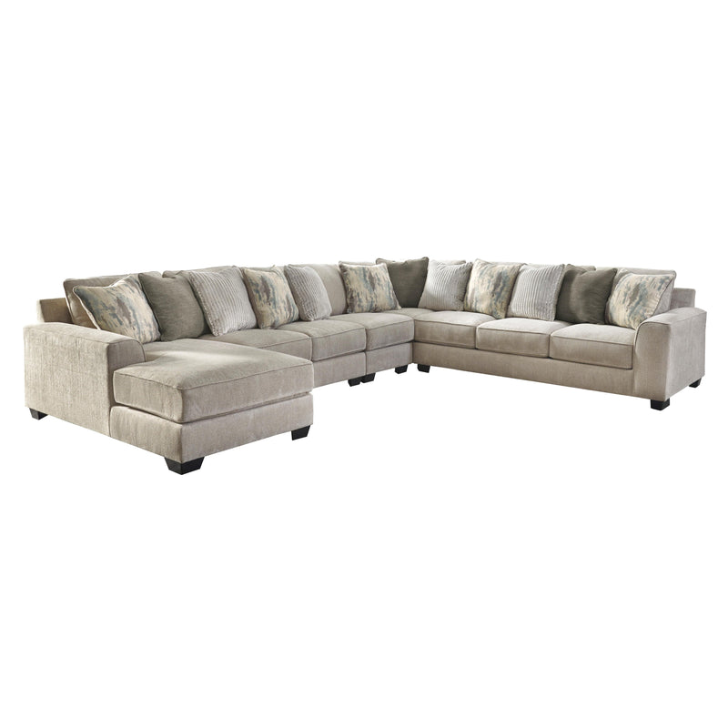  Benchcraft Ardsley Fabric 5 pc Sectional 3950416/3950434/3950446/3950477/3950467 IMAGE 1