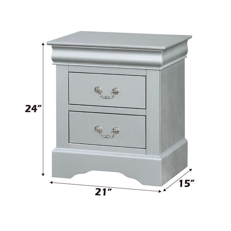 Calgary Furniture Emporium Louis Philippe 2-Drawer Nightstand 26733 IMAGE 9