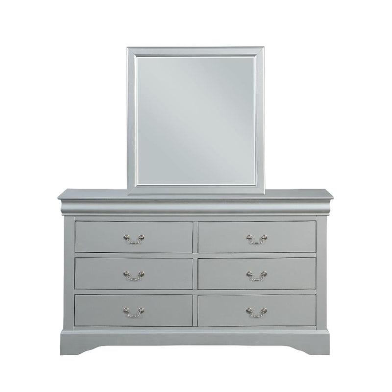 Calgary Furniture Emporium Louis Philippe Dresser Mirror 26734 IMAGE 9