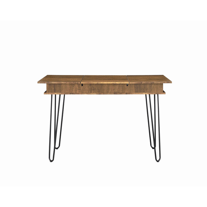 Coaster Furniture Sheeran 802011 47-inch Writing Desk with Storage - Rustic Amber IMAGE 3