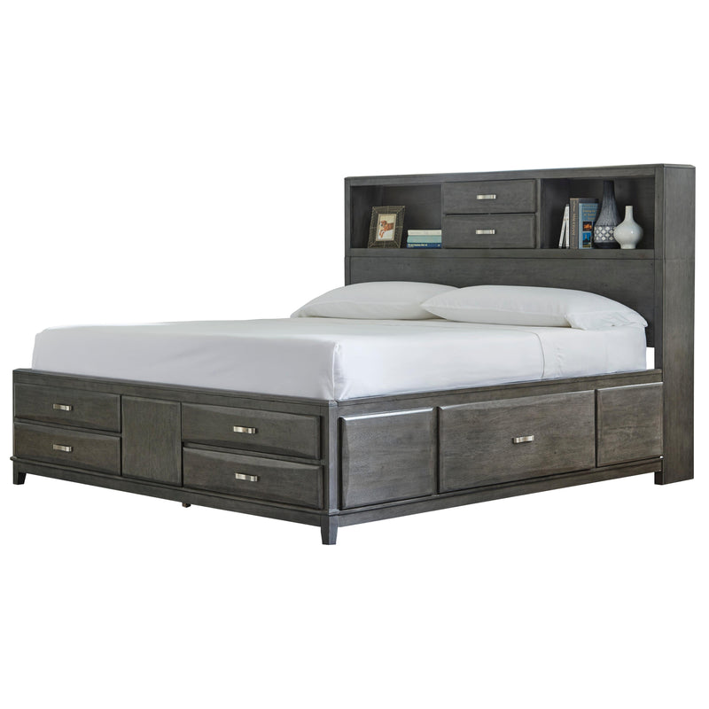  Signature Design by Ashley Caitbrook Queen Bookcase Bed with Storage B476-65/B476-64/B476-98 IMAGE 1