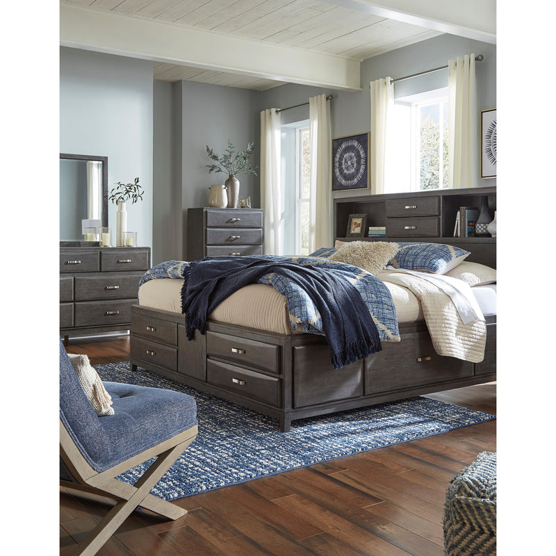  Signature Design by Ashley Caitbrook Queen Bookcase Bed with Storage B476-65/B476-64/B476-98 IMAGE 8