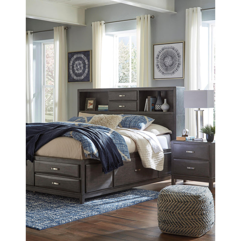  Signature Design by Ashley Caitbrook King Bookcase Bed with Storage B476-69/B476-66/B476-99 IMAGE 9