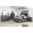  Signature Design by Ashley Caitbrook B476B4 Full Storage Bed with 7 Drawers IMAGE 11