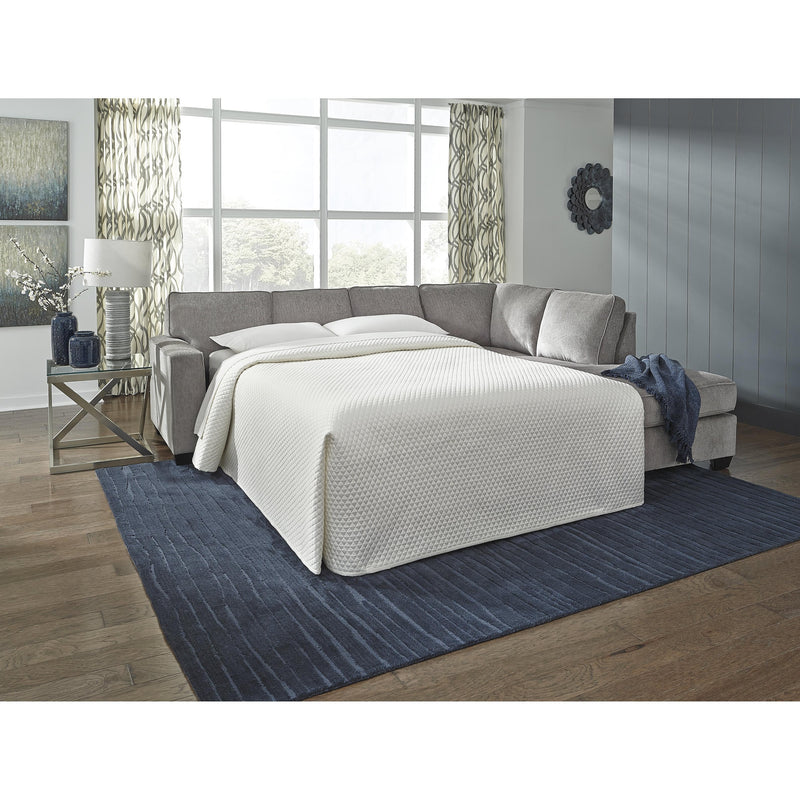  Signature Design by Ashley Altari Fabric Full Sleeper Sectional 8721410/8721417 IMAGE 3