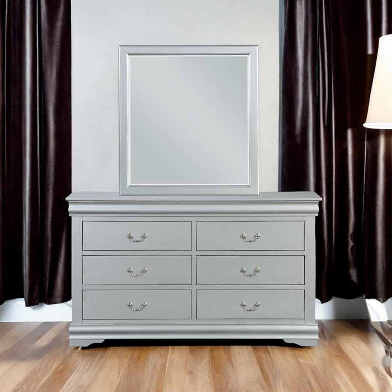 Calgary Furniture Emporium Louis Philippe III Dresser Mirror 26704 IMAGE 10