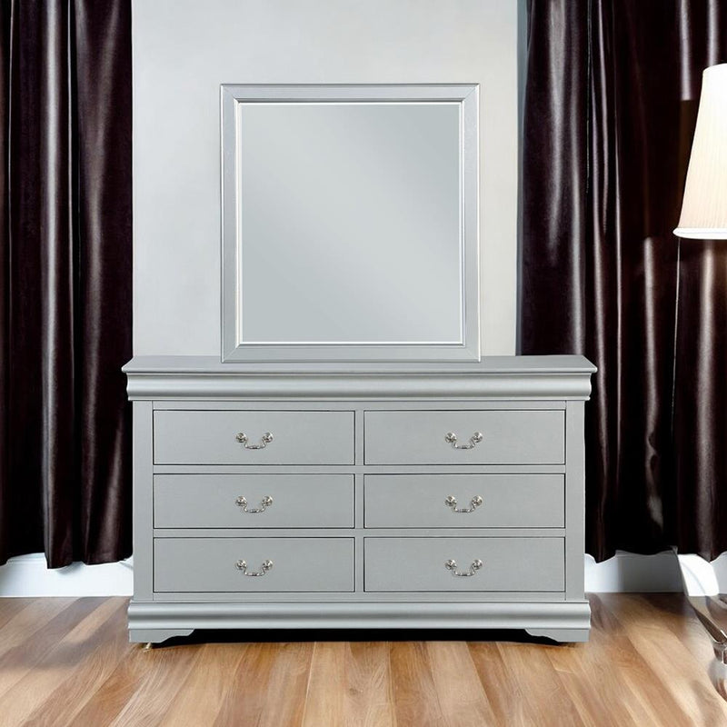 Calgary Furniture Emporium Louis Philippe III Dresser Mirror 26704 IMAGE 4